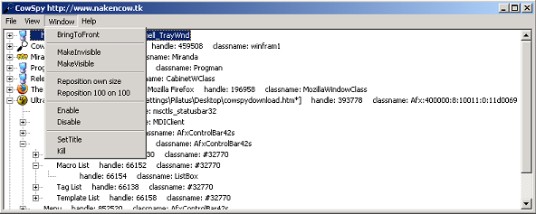 CowSpy Screenshot